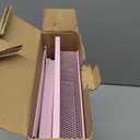 OPNICE Desk Organizers and Accessories, 2-Tier Computer Monitor Stand Riser with Drawer and 2 Pen Holders, Laptop Stand, Office Desk Accessories & Office Decor for Women, Pink (Pink 1-Pack)