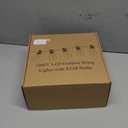 Brightever LED Outdoor String Lights 100FT Patio Lights with 52 Shatterproof ST38 Vintage Edison Bulbs, Outside Hanging Light Waterproof for Porch, Deck, Garden, Backyard, Balcony, 2700K Dimmable