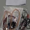 SAFETYNET Mini Hidden Earphone Wireless Earpiece Headset Microphone Detection (Clear) Indoor & Outdoor Device (Neckloop)