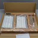 2-Step Aluminum Ladder,Lightweight Folding Step Stool with Extra-Wide Anti-Slip Steps,330 lbs Capacity,Compact Space-Saving Design for Home,Kitchen and OfficeWhite&Woodgrain