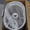 6L Humidifiers for Bedroom Large Room Home, Cool and Warm Humidifier for Baby and Plants Mist Top Fill Desk Humidifiers Essential Oil Diffuser, Quiet with Adjustable Mist,360Nozzle-White