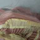BERON Pink Wig Long Wavy Wig with Bangs Synthetic Wigs Long Pink Wigs for Daily Party with Hairnet