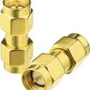 Superbat SMA Male to SMA Female Bulkhead RF Coaxial Cable RG8X Cable 15ft + 3pcs RF Coax SMA Adapter Kit for SDR Antenna Ham Radio,3G 4G LTE Antenna,ADS-B,GPS etc.