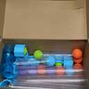 Air Tubes Toys Expansion Pack - Air-Powered STEM Building Toys - Learning Toys, STEM Toys for 3+ Year Old Boys & Girls Birthday Gifts (Blue)