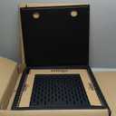 TECMOJO 12U Open Frame Network Rack for IT & AV Gear, 4-Post With Casters, Mobile With 2 PCS 1U Server Shelf & Mounting Hardware, for 19" Network, Audio and Video Device