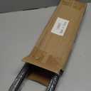 16 inch Square Bend U-Bolt Kits, Heavy Duty Steel Square U-Bolts with 6 inch Tie Plates for Truck Chassis