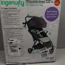 Ingenuity Ingenuity 3Dquickclose CS+ Compact Fold Stroller Lightweight Stroller with Oversized Canopy, Extra-Large Storage and Compact Fold, Gray