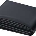 Small Pond Liner, 4 x 7 Feet 20 Mil Pond Liners for Outdoor Ponds, Black Pond HDPE Liner for Waterfall, Fish Ponds, Garden Fountain