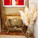 10 Stems 46" inch Dried Pampas Grass Decor Tall, Large Pompas Grass, Boho Neutral Home Decor Bouquet, Fluffy Pampass Grass for Floor Vase Wedding Floral Arrangements Wall Farmhouse Table Decor