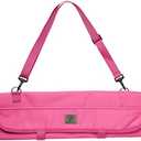 Mercer Culinary 7-Pocket Knife Roll Storage Bag, Pink