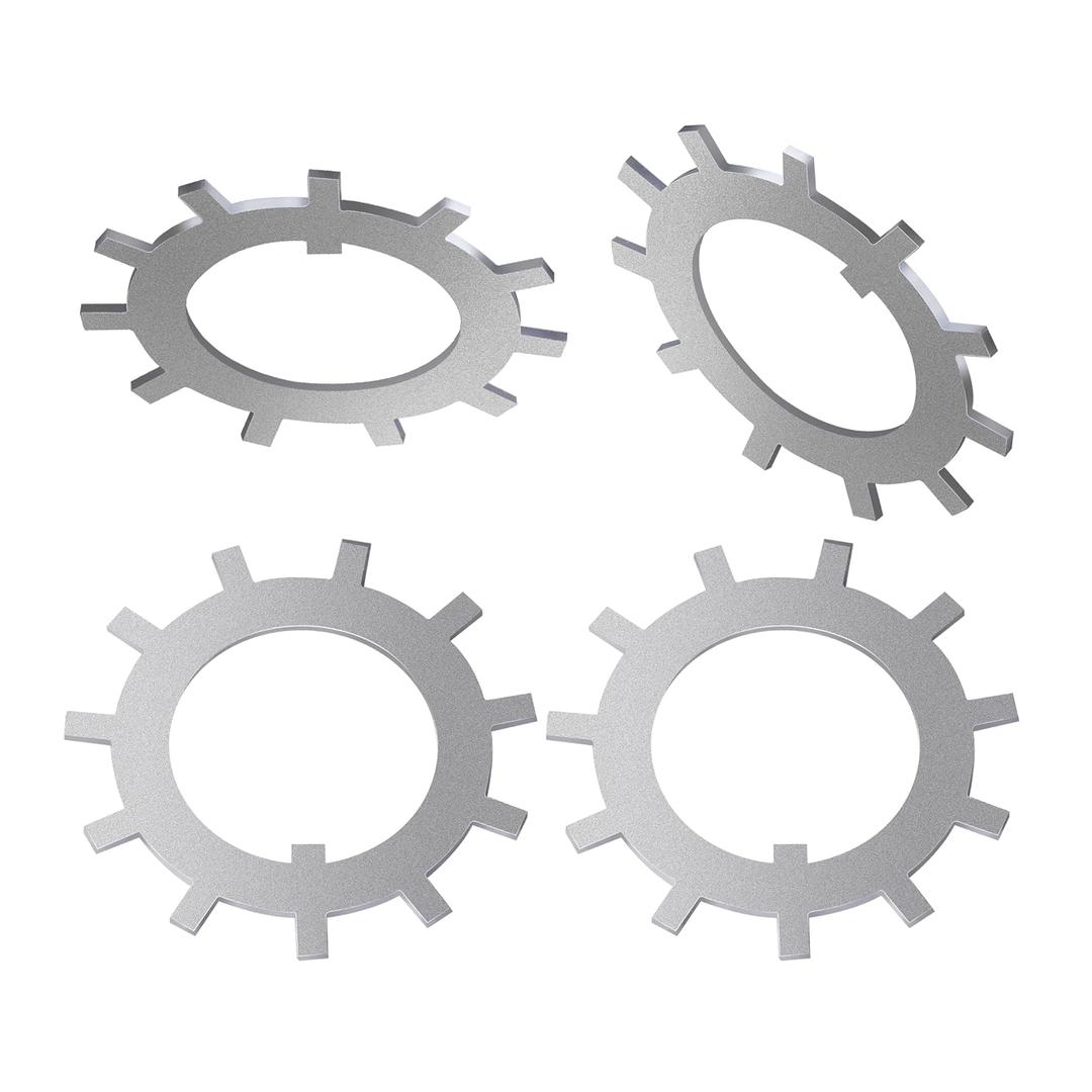 005-059-00 1.75" Tang Washers (4 Pieces) Compatible with 10K HD 12K 15K Wheel Axle Trailer, Fits for 10000 lb 12000 lb and 15000 lb Trailer Axles