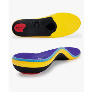 VALSOLE Heavy Duty Support Pain Relief Orthotics - 220+ lbs Plantar Fasciitis High Arch Support Insoles for Men Women, Flat Feet Orthotic Insert, Work Boot Shoe Insole, Absorb Shock with Every Step, Men 7-7 1/2