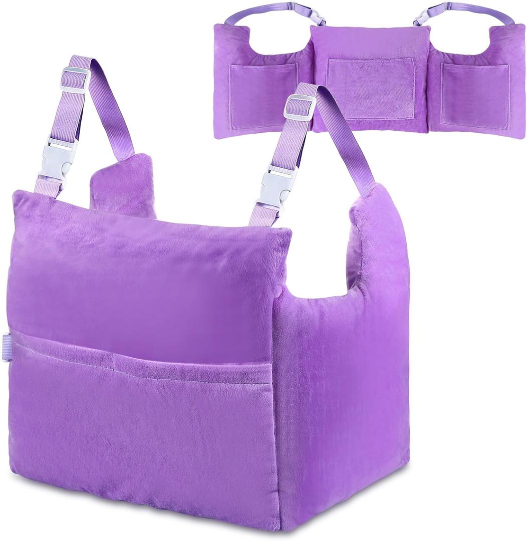 Suzile Mastectomy Pillow Post Surgery, Breast Pillow for After Breast Cancer Mastectomy Necessities, Surgery Recovery Gifts for Women(Lavender)