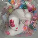 Easter Wreaths for Front Door, Easter Bunny Door Wreaths Easte Bunny Butt Wreath Decorations Cute Rabbit Garland Spring Decoration Farmhouse (Pink Series)