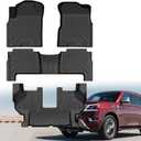 Mixsuper Floor mats for Nissan Armada/Infiniti QX80 2019-2024 (7 Seats)