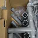 Hiaksedt Baby Playpen 50x50 Inch, Play Pens for Babies and Toddlers Baby Fence Play Yards for Indoor & Outdoor with Breathable Mesh Anti-Fall Playpen, Grey