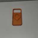 360 Spin Magnetic Stand (Pro-Version) for iPhone 17 Pro Max Case (Compatible with MagSafe) [Military Drop Protection] Matte Translucent Shockproof Protective Phone Case 6.9'', Cosmic Orange