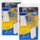 OOK Adhesive Picture Hangers, Tool-Free Picture Hanger Kit, .5 lb, 72 Pieces, 9977131 (2 Pack)