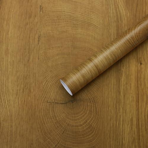 Dimoon 118''x17.7'' Wood Contact Paper Brown Wood Peel and Stick Wallpaper Waterproof Self Adhesive Wood Grain Peel and Stick Wallpaper Removable Polyvinyl Chloride Countertops Cabinets Table Shelf, Set of 2 Dimoon 118''x17.7'' Wood Contact Paper Brown Wood Peel and Stick Wallpaper Waterproof Self Adhesive Wood Grain Peel and Stick Wallpaper Removable Polyvinyl Chloride Countertops Cabinets Table Shelf, Set of 2