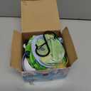 Interactive Cat Toy for Indoor Cats: 2 in1 Automatic Hide and Seek Moving Concealed Flying Bird Wand Feather with Chirping Bird Squeaky, Hanging Rechargeable Exercise Cat Toy for Kittens and Adult Cat (Green)