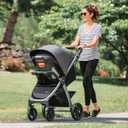 Chicco Bravo Quick-Fold Baby Stroller with One-Hand Compact Fold, Black