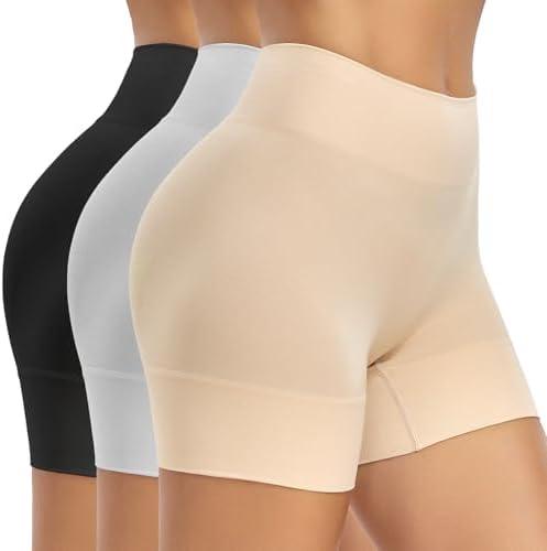 BESTENA 3 Pack Slip Shorts for Under Dress Anti Chafing Shorts Boyshorts Panties for Women, size 2XL BESTENA 3 Pack Slip Shorts for Under Dress Anti Chafing Shorts Boyshorts Panties for Women, size 2XL