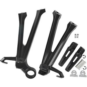 Motorcycles Rear Passenger Foot Pegs Footrest Bracket Fit For Suzuki GSXR 600 GSXR750 2011-2021 2022 2023