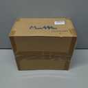 Made4Pets Cat Beds for Indoor Cats, Cat Couch Bed, Soft Faux Fur Checkered Pet Sofa, Calming Fluffy Kitten Sofa with Supportive Foam, Removable Washable Cover with Non-Slip Base, White, Small (26x20x10'')