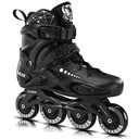 Professional Inline Skates for Men Women, Fitness Roller Skates Adult Male Female, Comfortable Breathable Speed Racing Skates with Washable Lining, Beginner Unisex, Size 37-39