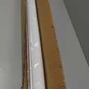 No Drill No Tools 100% Blackout Roller Shade | UV Protection | Easy-Care Fabric | Roller Blind for Windows & Doors | Pull Down Window Shade - White (37.5" W x 75" H)