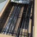 Amazon Basics 4-Shelf Adjustable Heavy Duty Steel Wire Rack Storage Shelving, Sturdy Garage Shelving, 350 lbs Capacity Per Shelf, Easy No-Tool Assembly, 36" x 14" x 54", Black | Heavy Duty, Adjustable, for Kitchen, Garage, Storage, Shelving Organizer