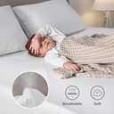 Bedsure Waterproof Mattress Protector Queen Size, Zippered Mattress Encasement, Breathable & Noiseless Bed Cover with Six-Sided Protection, 15 inches Deep