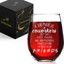 Coworker Leaving Gifts Wine Glass for Women Men, 1 Ounces
