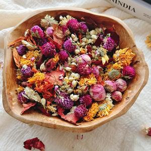 Valentine Potpourri Bowl Filler, Rose Scented Potpourri Bowl Filler with Dried Flowers, Spring Potpourris Gifts for Natural Home Decor, Birthday, Valentines Day, Mothers Day, Housewarming, Holiday