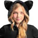 Spooktacular Creations Halloween Kid Bat Costume Glow in the Dark, Bat Wings Costume, Black Jumpsuit for Boy, Girls (Black)