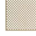 M-D Building Products 56016 Brass Aluminum Sheet Cloverleaf 12 in. x 24 in. x .020 in. for Interior/Exterior Design, Stylish, Lightweight, Corrosion-Resistant, Easy to Mold and Trim (No Size)
