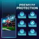 400Pcs Top Loaders for Cards (200Pcs Hard Plastic Card Holders & 200Pcs Penny Card Sleeves) 3" x 4" Toploaders, Card Protector Sleeves for Baseball Football Sports Cards, Trading Cards Blue