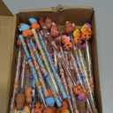 Ulema 48 Pieces Cute Capybara Stackable Pencils Capybara Study Supplies Translucent Multi Point Push Fun Pencils Gifts for School Supplies Classroom Rewards