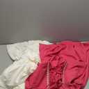 Womens Renaissance Cosplay Costume Medieval Irish Over Dress and Chemise Boho Set Gothic High Waist Gown Dress , L/XL 