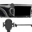 Car Phone Holder Fits for Toyota Tundra 2022-2024/Sequoia 2023 2024 Accessories(Only fit for 14-Inch Screen),Thick Cases Friendly,Cell Phone Mount for 4.7-7 in Phones