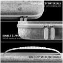 Henstar Carrying Case for Nintendo Switch 2 2025, Protective Hard Shell Portable Travel Case with 10 Game Card Slots, Large Volume Bundle Holder for Nintendo Switch 2 Accessories & Games, White