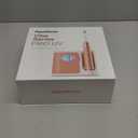 Aquasonic Vibe Series PRO – Ultra-Whitening Electric Toothbrush – 5 Modes & Smart Timers – UV Sanitizing Base – ADA Accepted (Satin Rose Gold)