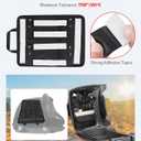 Benlari Tour Pack Lid Organizer Motorcycle Universal Storage Liner Bag Clear Pocket Waterproof Fit For Harley Davidson Street Glide Road King Road Glide Electra Glide, Small