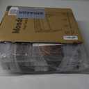 30 Gallon Rimless Fish Tank Stand with Shelf for Storage, 2 Tiers Metal Aquarium Stand, Breeder Tank Turtle Reptile Terrariums Stand Rack for Home Office, 30" L x 12" W x 20.5" H, Black