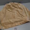 LINGXIYA A Pair Velvet Armrest Covers,Stretch Spandex Armchair Covers for Chairs Couch,Furniture Protector Armchair Slipcovers for Sofa with Twist Pins,Sand