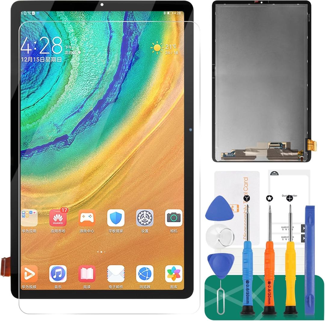 SRJTEK Screen Replacement For Samsung Galaxy Tab S6 Lite 2022 P613 SM-P613 SM-P619 10.4 inch LCD Display Touch Screen Digitizer Glass Assembly Repair Parts