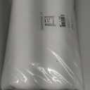 NICETOWN White Sheer Window Scarf 216 inch Extra Long 2 Panels, Soft Voile Textured Bed Canopy Scarf Curtains for Event Designs/Home Decor, 60 Inches Wide