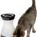 PetSafe Healthy Pet Water Station - Small, 64 oz Capacity - Gravity Pet Water Fountain, Automatic Cat Water Fountain, Dog Water Fountain, Water Dispenser - Removable Stainless Steel Bowl Included