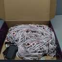 XINKAITE 300FT Permanent Outdoor Lights with 150 LEDs - Smart RGB+IC with 16 Million Colors, IP67 Waterproof, App & Remote Control, Hundreds of Modes for Holidays, Christmas & Home(2 Rolls 150FT)