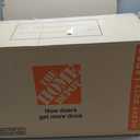 WITSHOCK 7x9 Area Rugs for Living Room: Machine Washable Non Slip Vintage Carpet - Low Pile Lightweight Print Rug for Bedroom Dining Room - Stain Resistant for Household - Pet Owners (Light Blue)